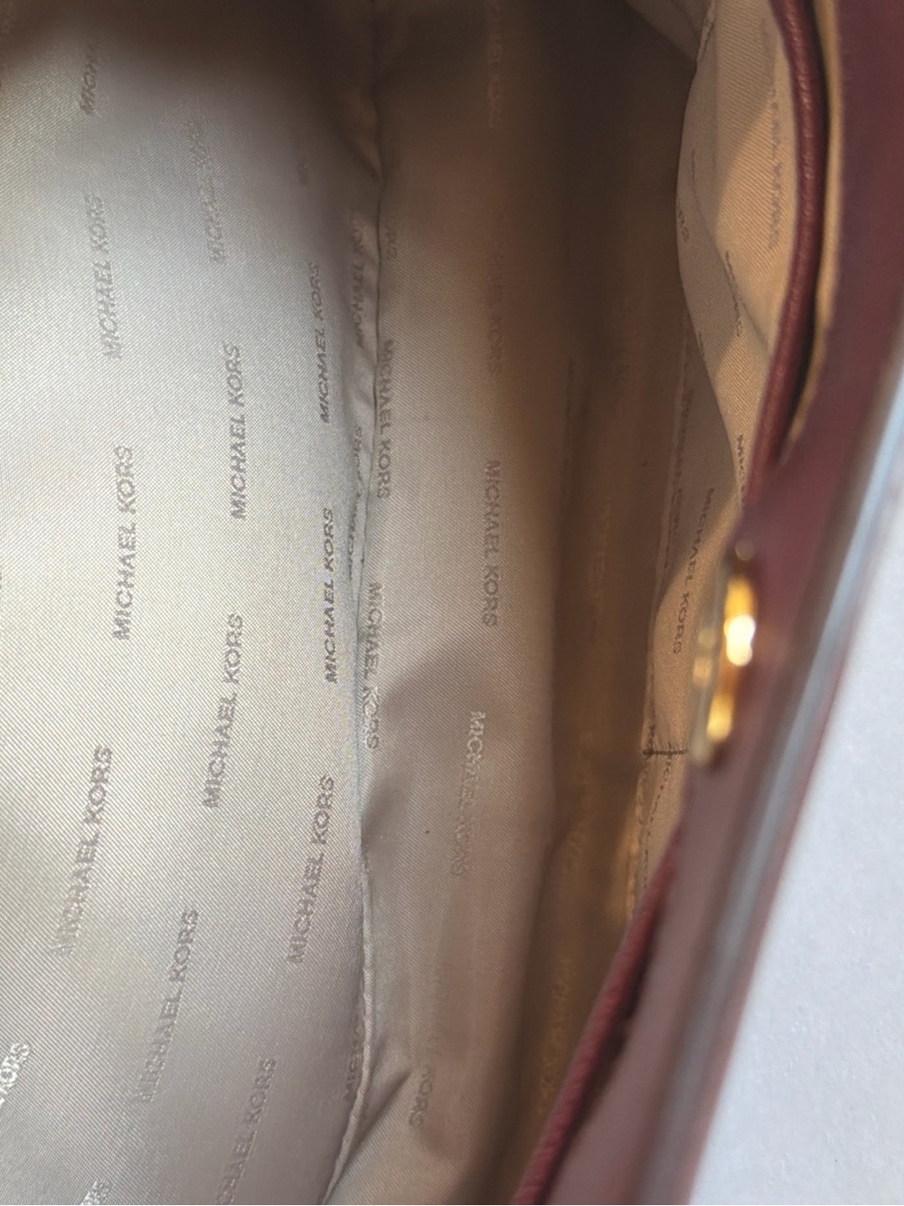 Michael Kors Purple Saffiano Leather Crossbody - Picture 11 of 15